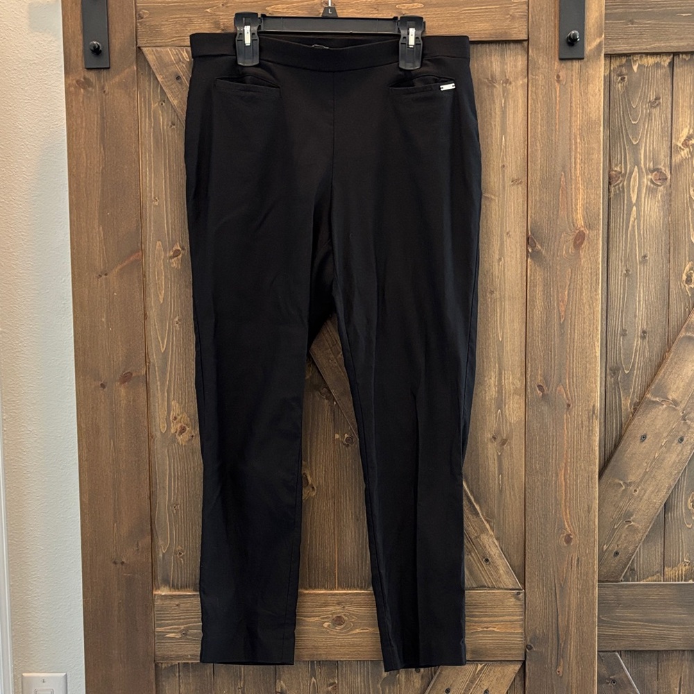 Jones New York Signature Black Pants 1X